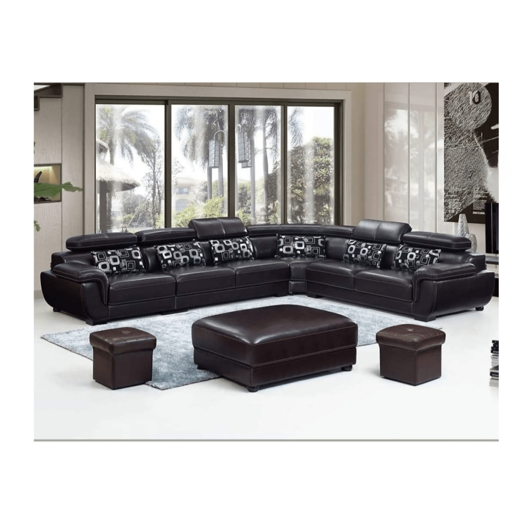 5-seater leather sofa - PERFECT SOFA FOR YOUR LIVING ROOM Apkainterior