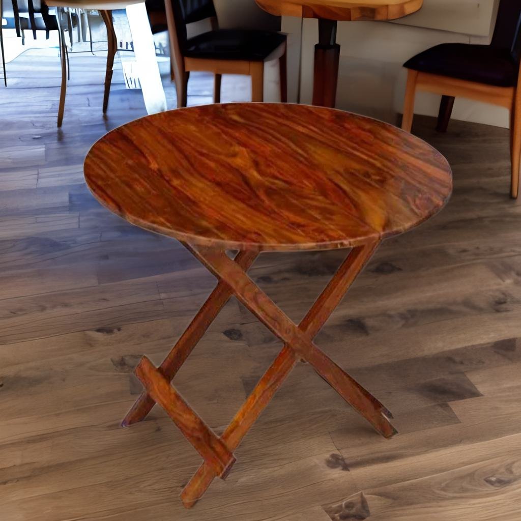 Rustic wooden table - Cafe Furniture at Apkainterior