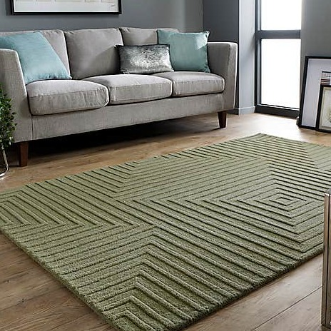 hand-tufted wool area rug - Decorate Your Living Area