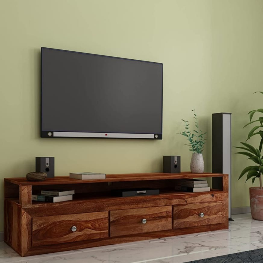 Sheesham wooden TV cabinet - Decorate Your Living Area